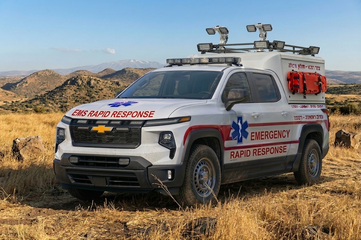 4×4 EMS Rapid Response vehicle